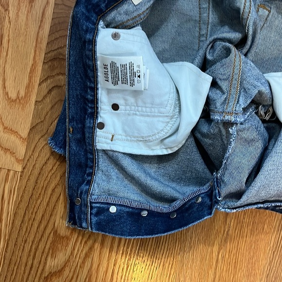 AGolde Parker Vintage Cut Off Short Size 32 NWT - Picture 9 of 13